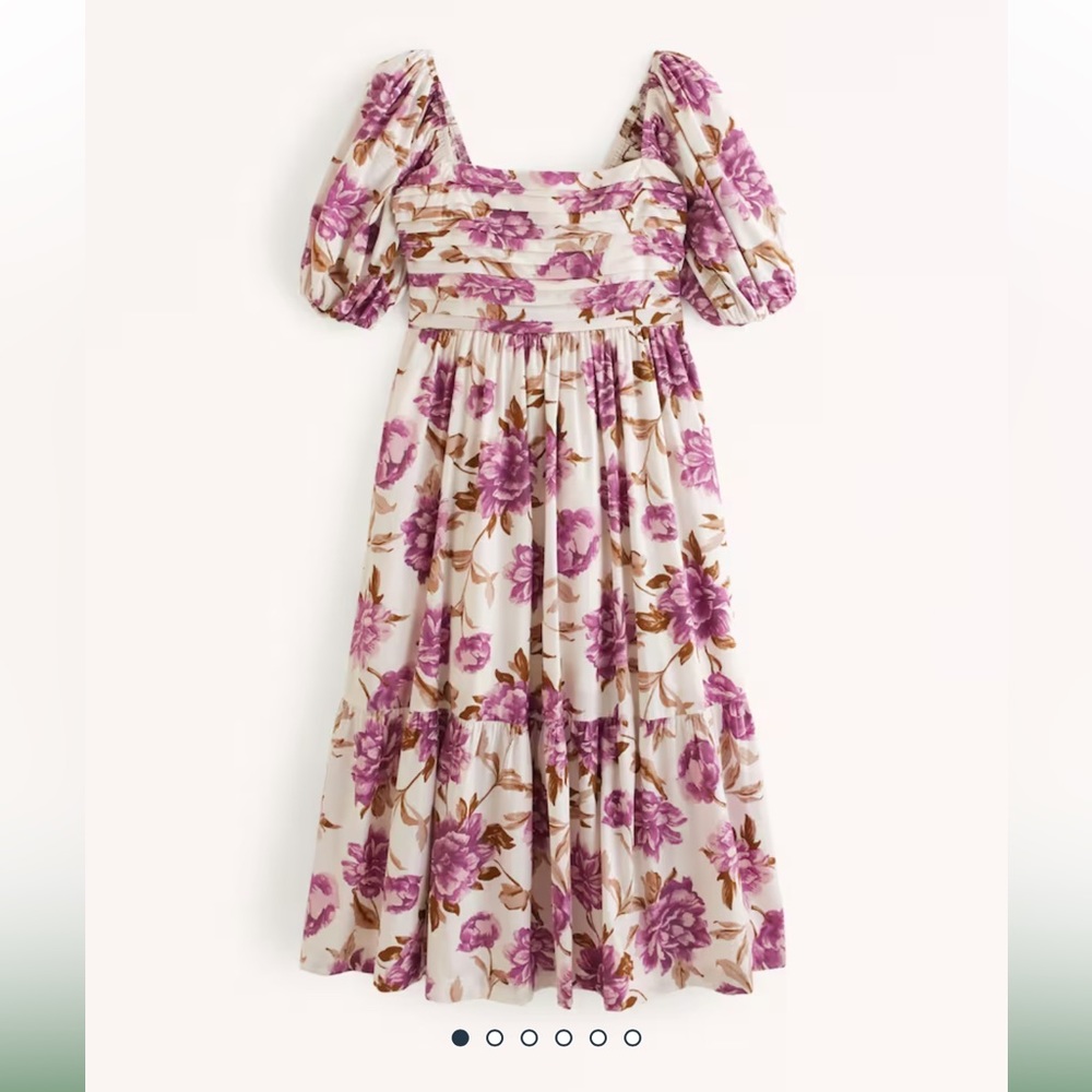 Emerson Poplin Puff Sleeve Midi